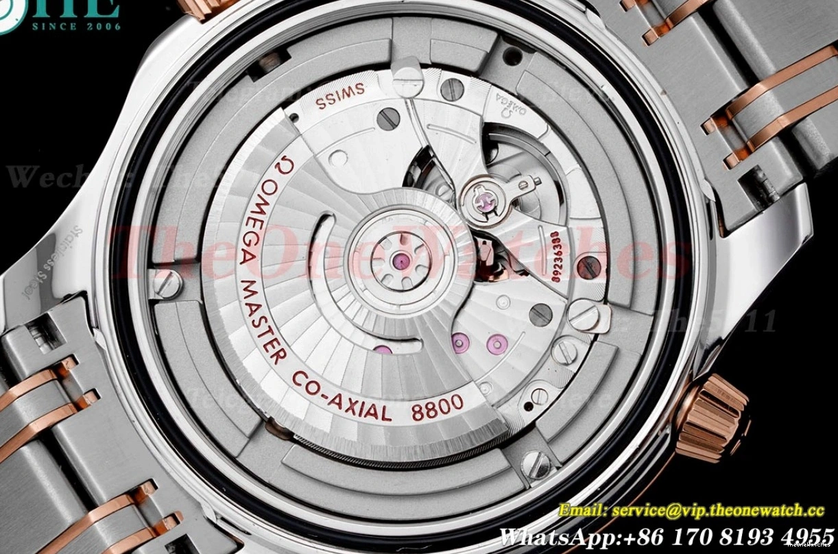 SS 300m Dial 42mm Seamaster Black A8800 JVSF RG 0226